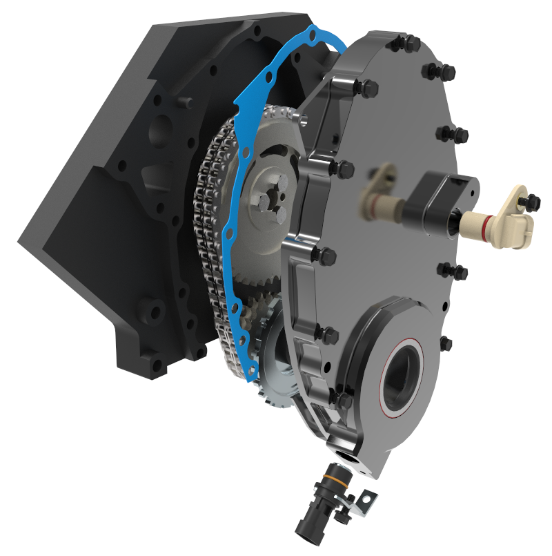 LT1 24x 1x Crank Cam Signal Kit Double Roller Electric Water Pump EFI