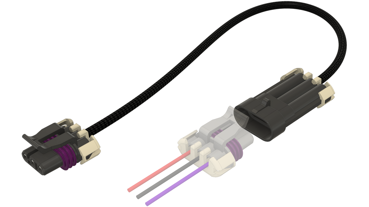 LT Gen 5 Crankshaft Position Sensor to LS Gen IV Harness Adapter - Michigan Motorsports