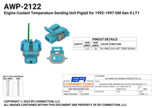 Load image into Gallery viewer, Engine Coolant Temperature Sending Unit Pigtail for 1992-1997 GM Gen II LT1
