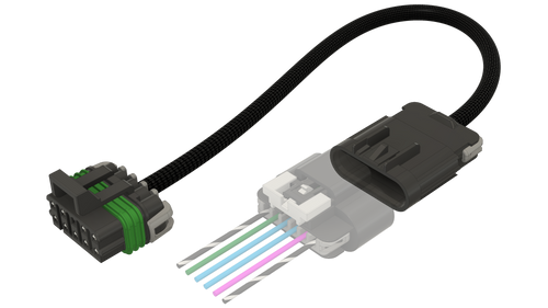 Accelerator Pedal Position (APP) Sensor Adapter Harness - CORE ECU to 10 pin Corvette (1997-2004)