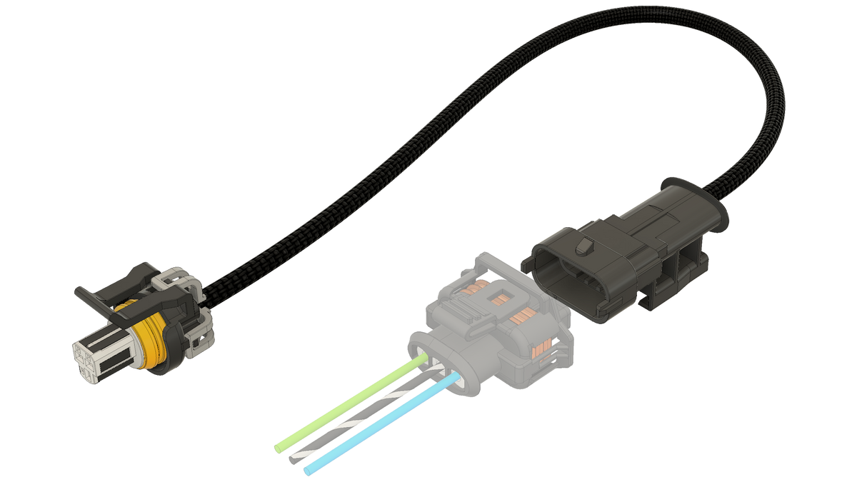 Manifold Absolute Pressure (MAP) Sensor Adapter Harness - HP Tuners ...