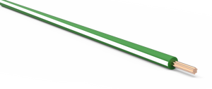 22-AWG-Automotive-TXL-Wire-Dark-Green-w/-White-Stripe-Various-Lengths
