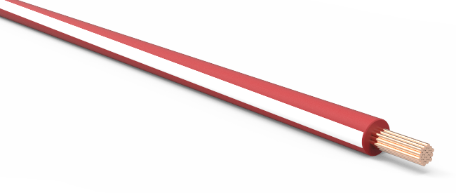 18-AWG-Automotive-TXL-Wire-Red-w/-White-Stripe-by-the-Foot