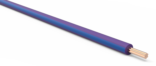 20-AWG-Automotive-TXL-Wire-Purple-w/-Blue-Stripe-Various-Lengths