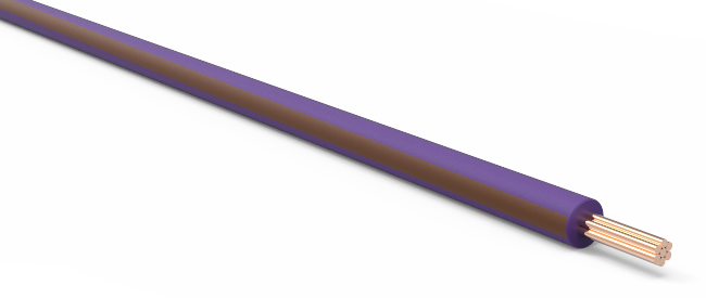 20-AWG-Automotive-TXL-Wire-Purple-w/-Brown-Stripe-Various-Lengths