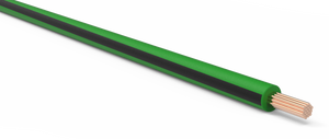 18-AWG-Automotive-TXL-Wire-Dark-Green-w/-Black-Stripe-Various-Lengths