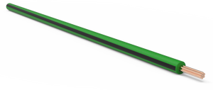 22-AWG-Automotive-TXL-Wire-Dark-Green-w/-Black-Stripe-Various-Lengths