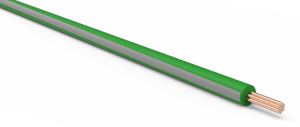 20-AWG-Automotive-TXL-Wire-Dark-Green-w/-Gray-Stripe-Various-Lengths