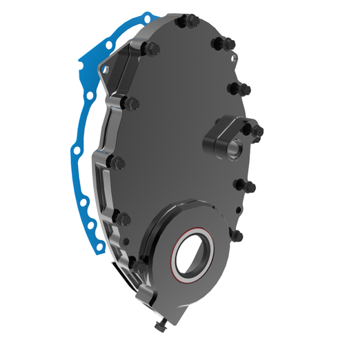 Aluminum-Timing-Cover-for-LT1-w/-CKP-w/-CMP-w/-Electric-Water-Pump