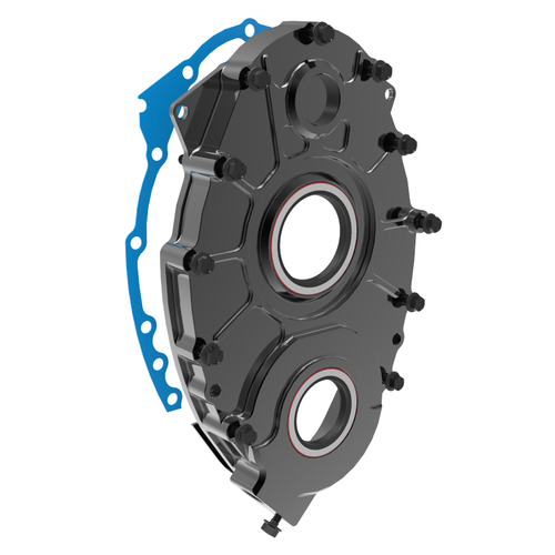 Aluminum-Timing-Cover-for-LT1-w/-CKP-w/-Electric-Water-Pump