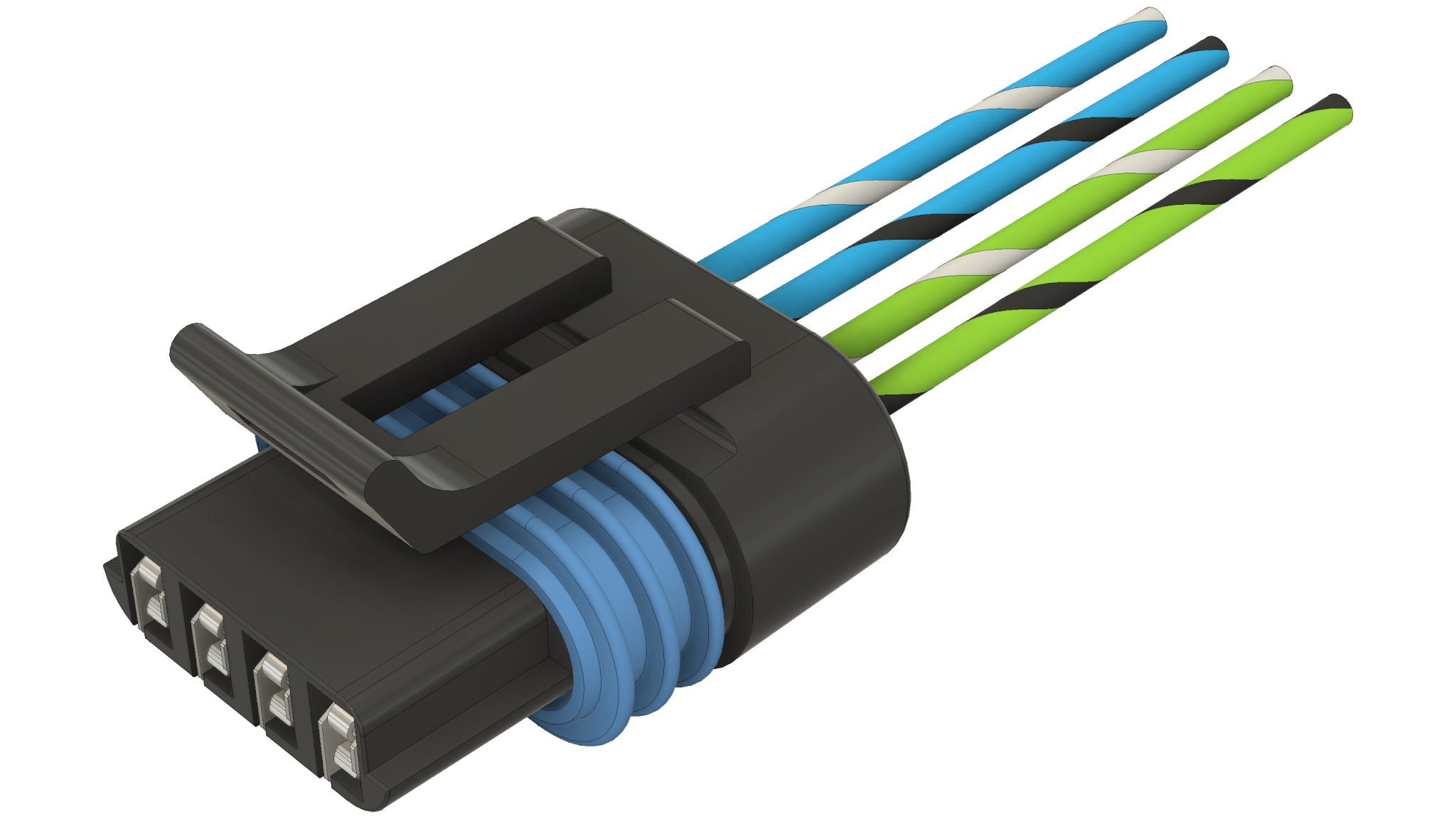 Idle Air Control (IAC) Valve Pigtail (Late) for 1994-1997 GM Gen