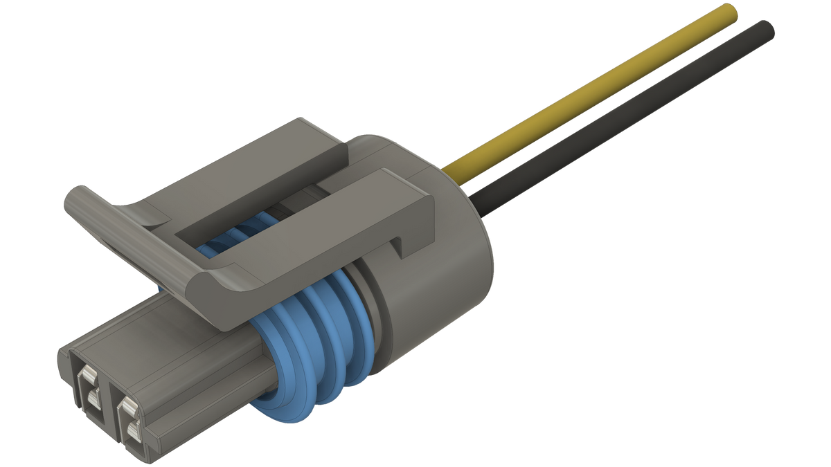 Iat Connector LS1 LT1 Intake Air Temperature  IAT  Sensor Connector Pigtail Wiring - Foto 4