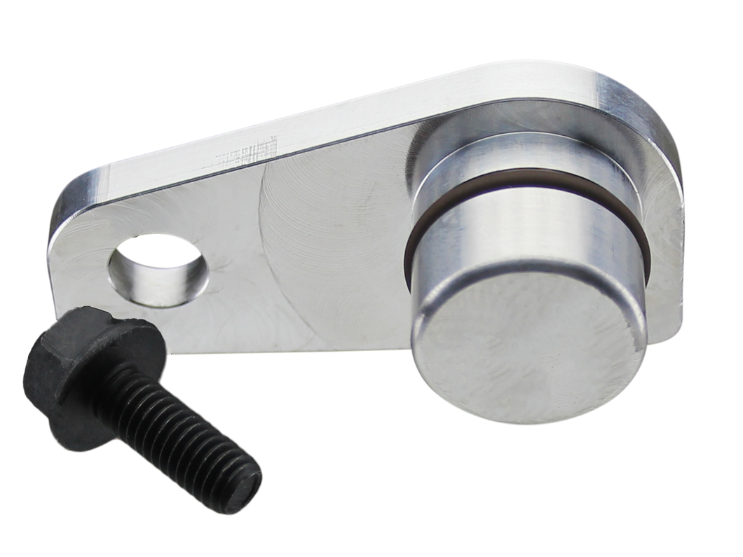 Vortec Crankshaft Sensor Plug & Bolt Kit Billet Aluminum - 4.3 V6 V8 SBC LT1 BBC
